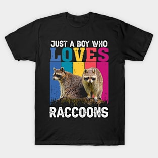 Playful Panache Raccoon Graphic Top T-Shirt